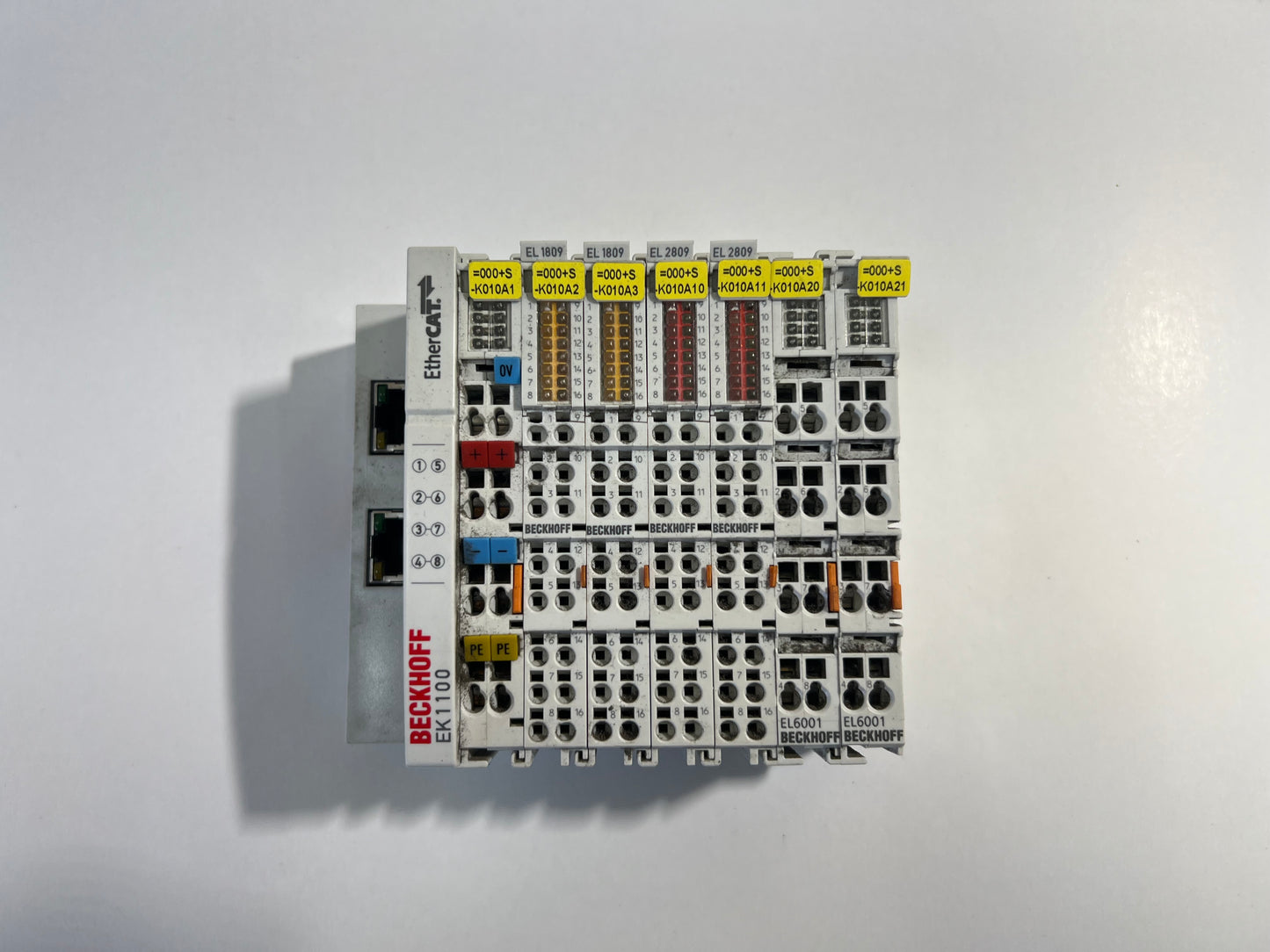 BECKHOFF EK1100 2x EL6001 2x 1809 2x 2809 EtherCAT Coupler Interface Module
