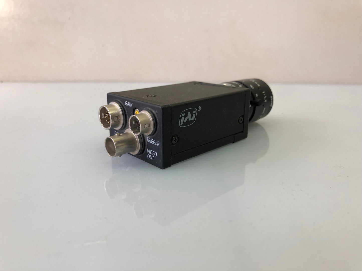 JAI CV-A1 CCD Video Camera Module with Cosmicar 25mm f/1.4 Lens