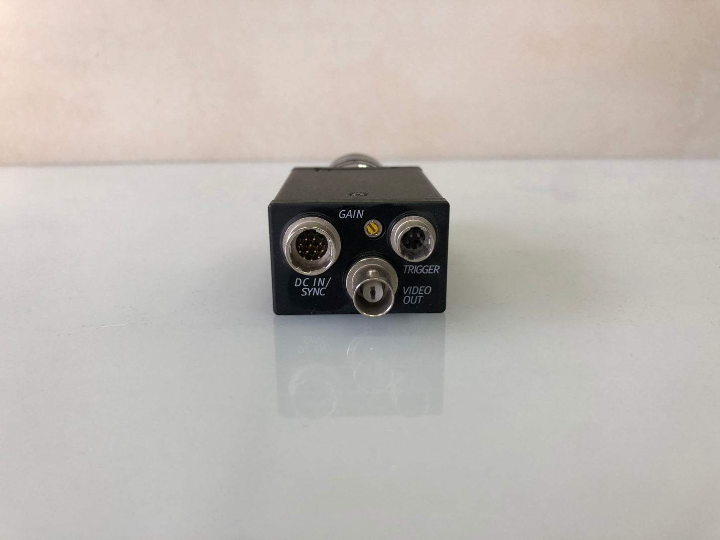 JAI CV-A1 CCD Video Camera Module with Cosmicar 25mm f/1.4 Lens