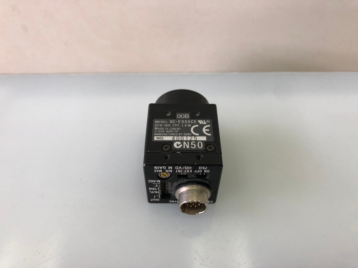 SONY XC-ES50CE Monochrome CCD Video Camera – CCIR, C-Mount