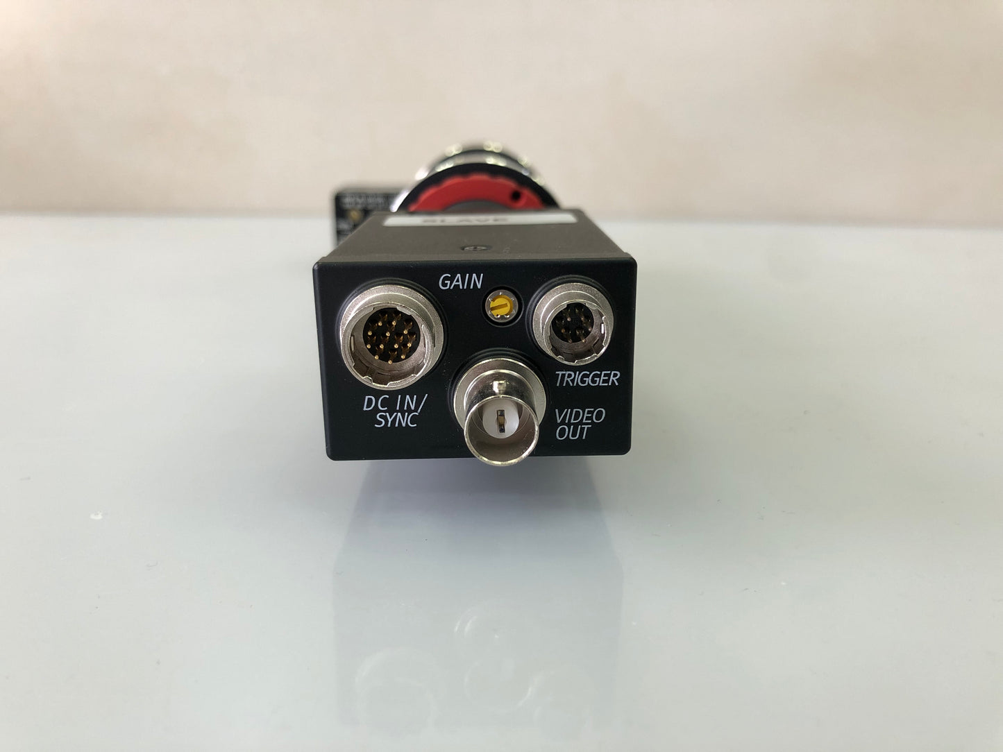 JAI CV-A1 CCD Video Camera with IB/E TZS24-0.33-145 Telecentric Lens