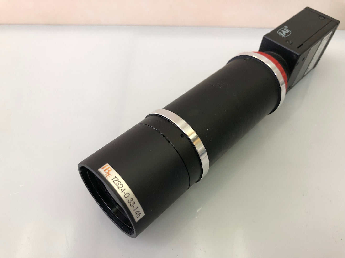 JAI CV-A1 CCD Video Camera with IB/E TZS24-0.33-145 Telecentric Lens
