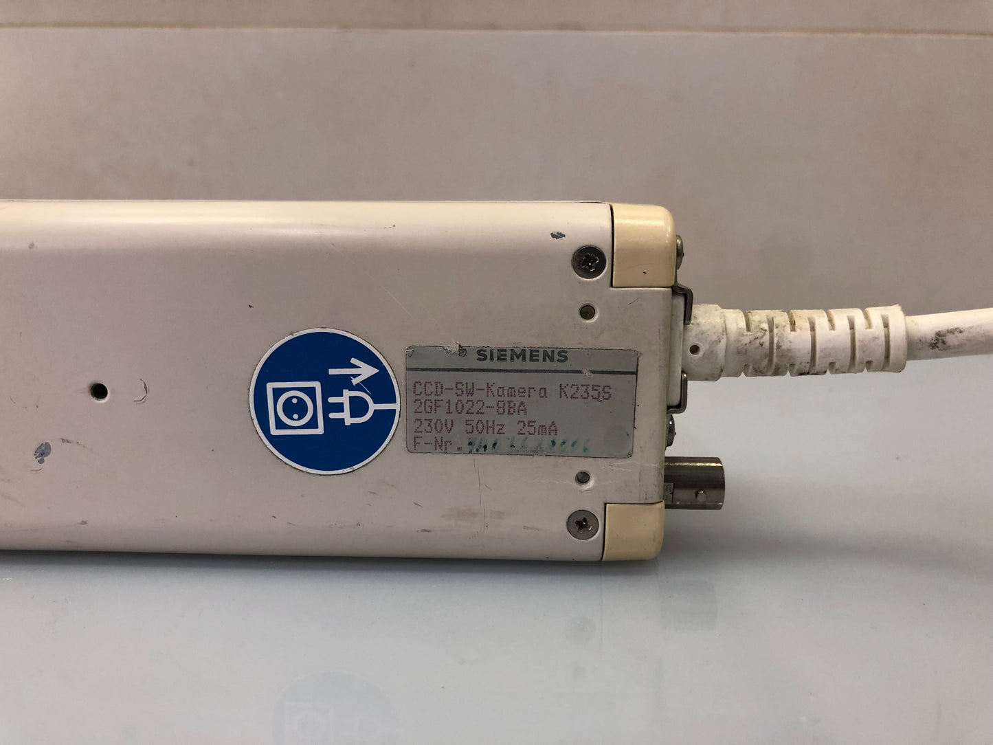 SIEMENS K235S CCD-SW-Kamera – Monochrome Industrial Camera