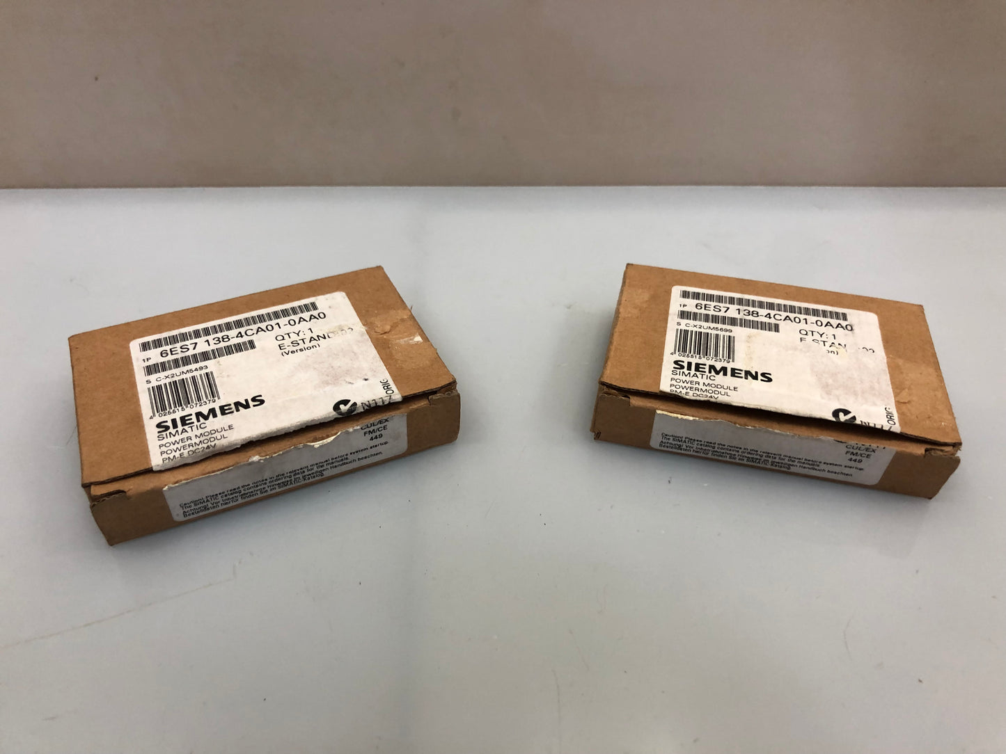 Siemens 6ES7 138-4CA01-0AA0 Power Module – ET 200S