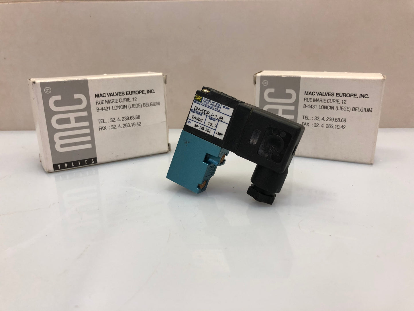 MAC VALVES INC DM-DDFJ-1JB Solenoid Valve – Direct Operated