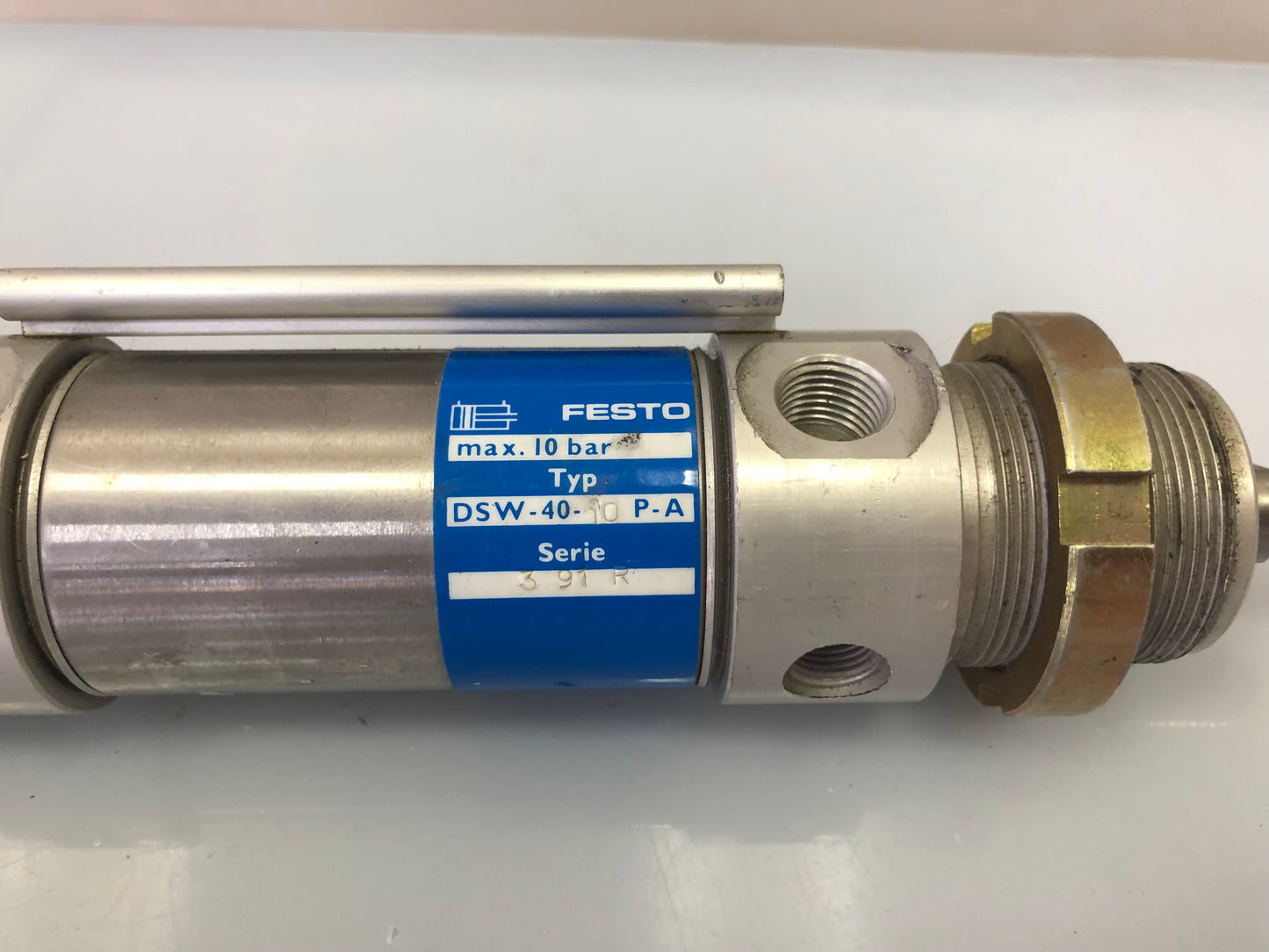 Festo DSW-40-10-PA Pneumatic Guided Cylinder 40mm Bore 10mm Stroke