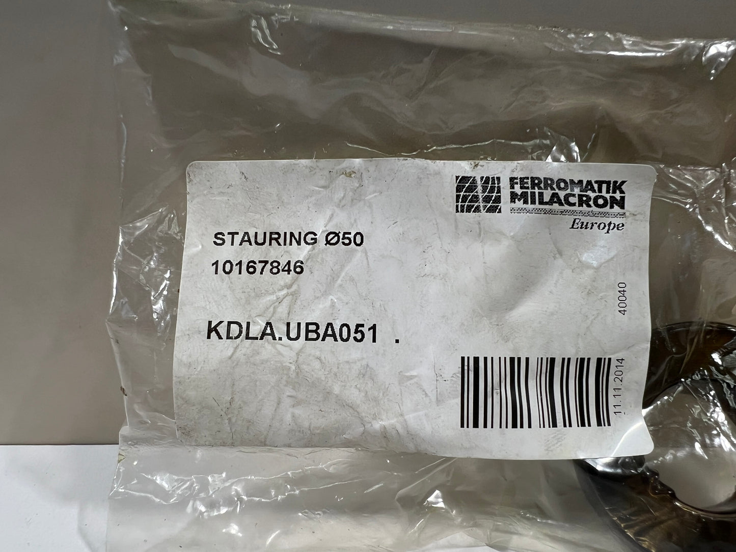 Ferromatik Milacron Stauring 050 – 50 mm Distance Ring – New