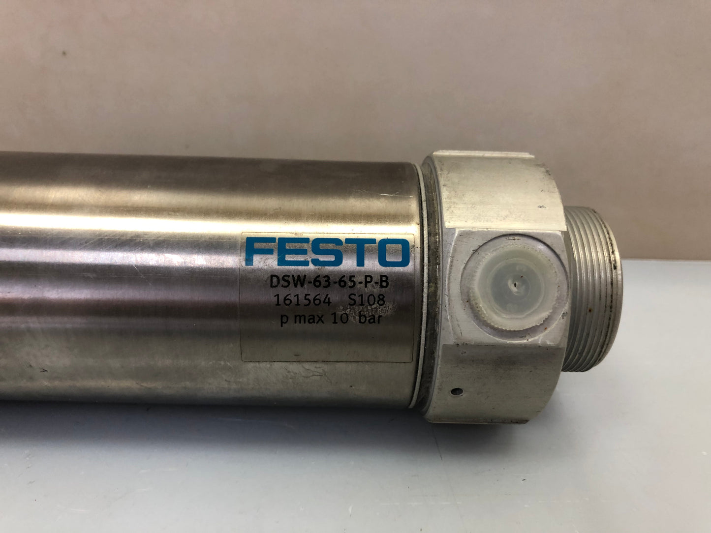 Festo DSW-63-65-P-B Pneumatic Rotary Cylinder – 63mm Bore, 65mm Stroke (Part No. 161564 / S108)