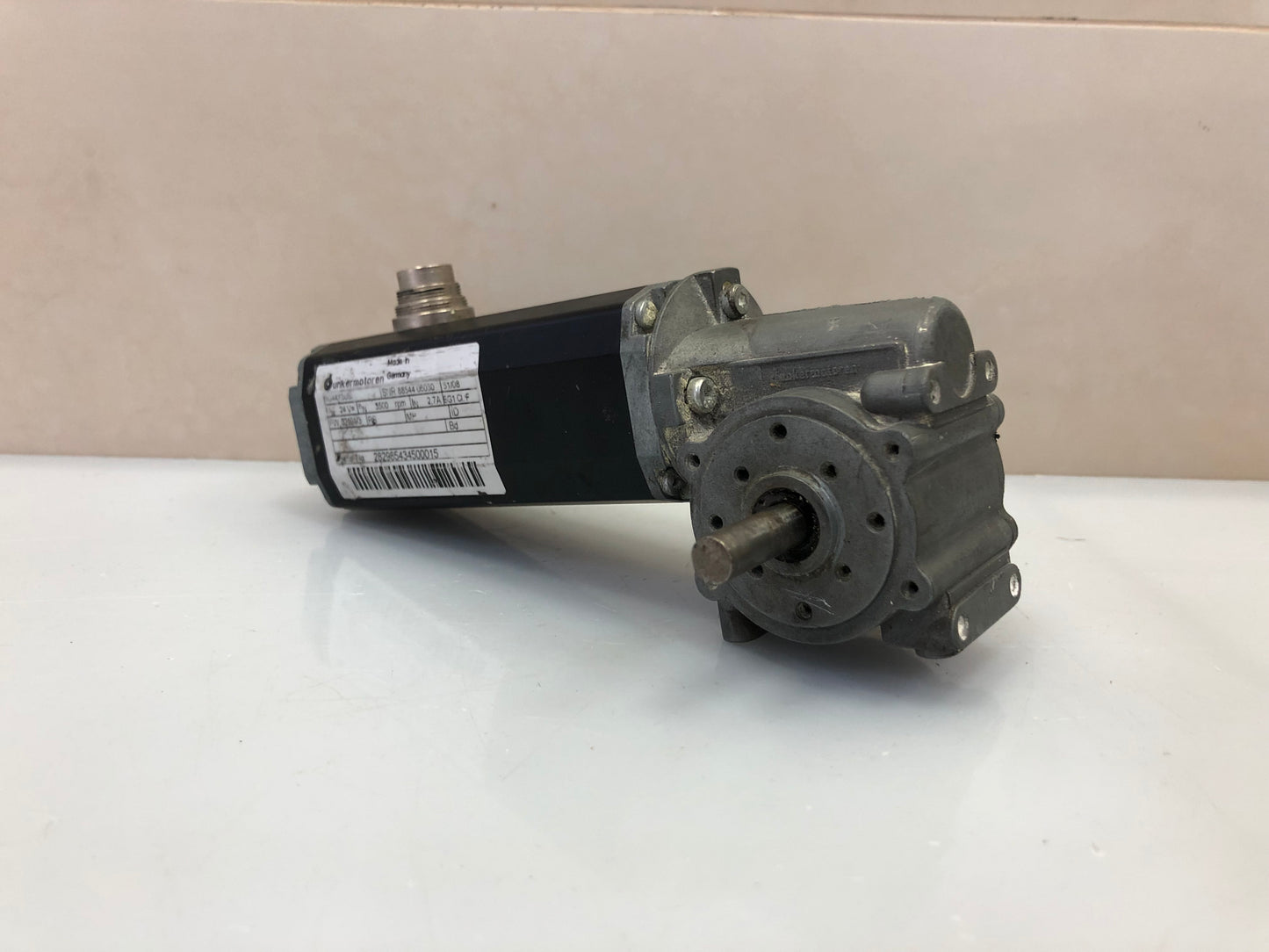 Dunkermotoren BG44X50SI DC Motor with SG62 Gearbox – 24V, High Torque Drive