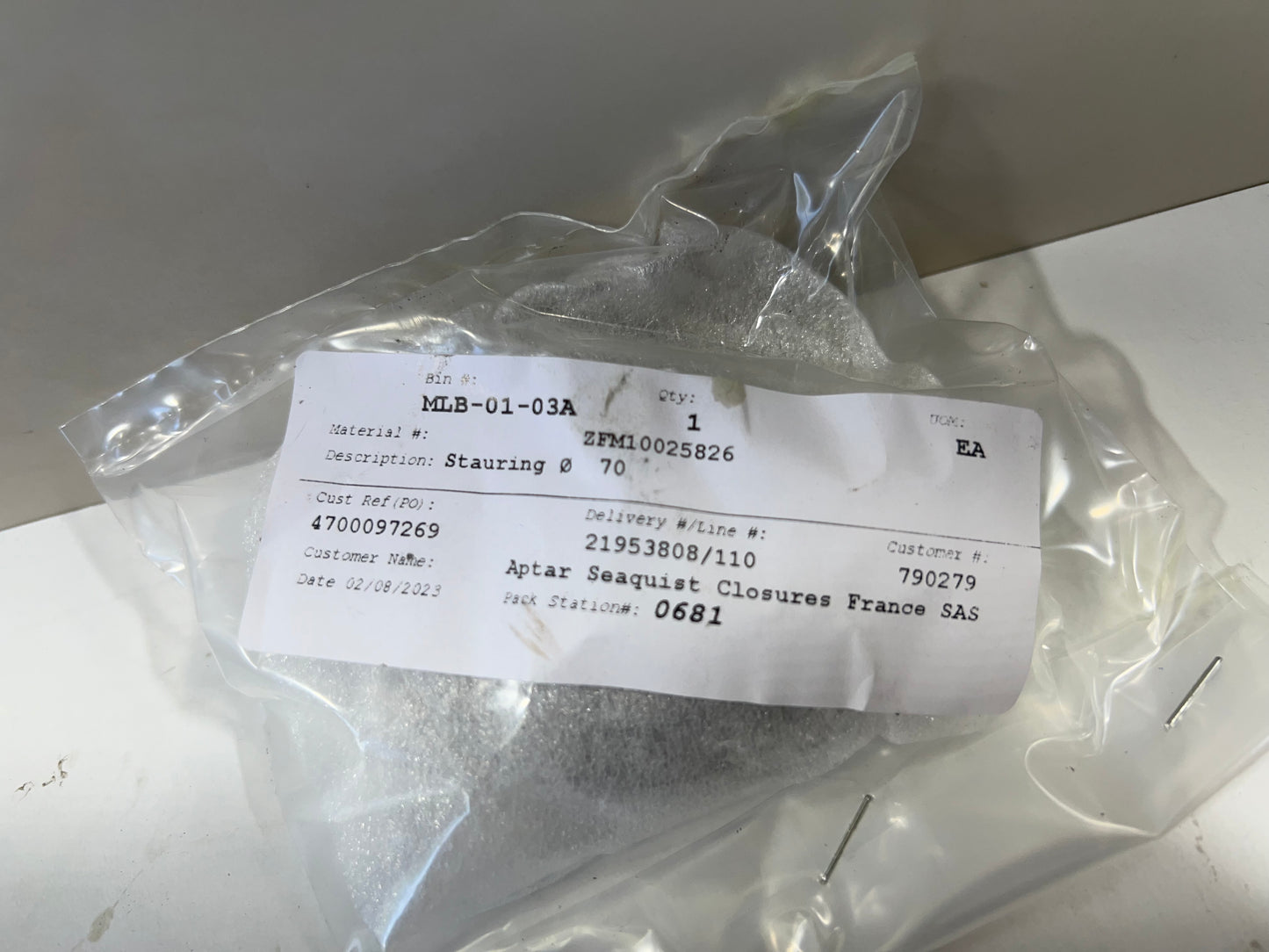 Schneckenspitze Stauring 070 NEW for Injection Molding Machine