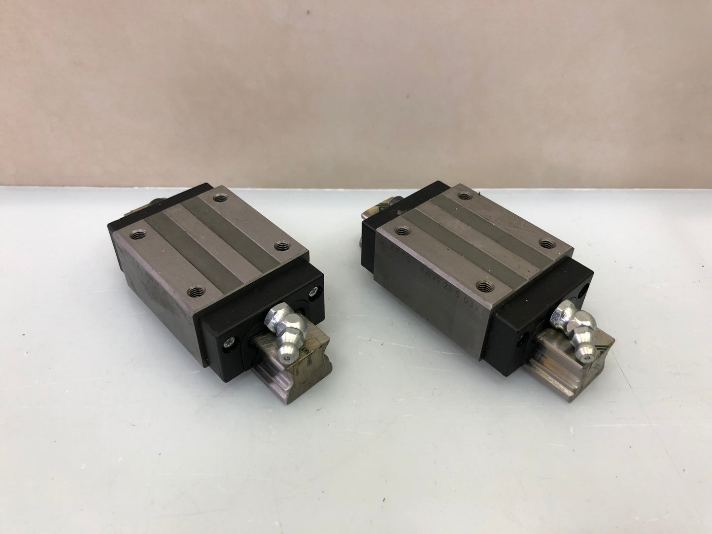 1x INA 87T5 KWVE20-S-G3V1 Linear Guide Block with 100mm Rail – KWVE 20S G3V1