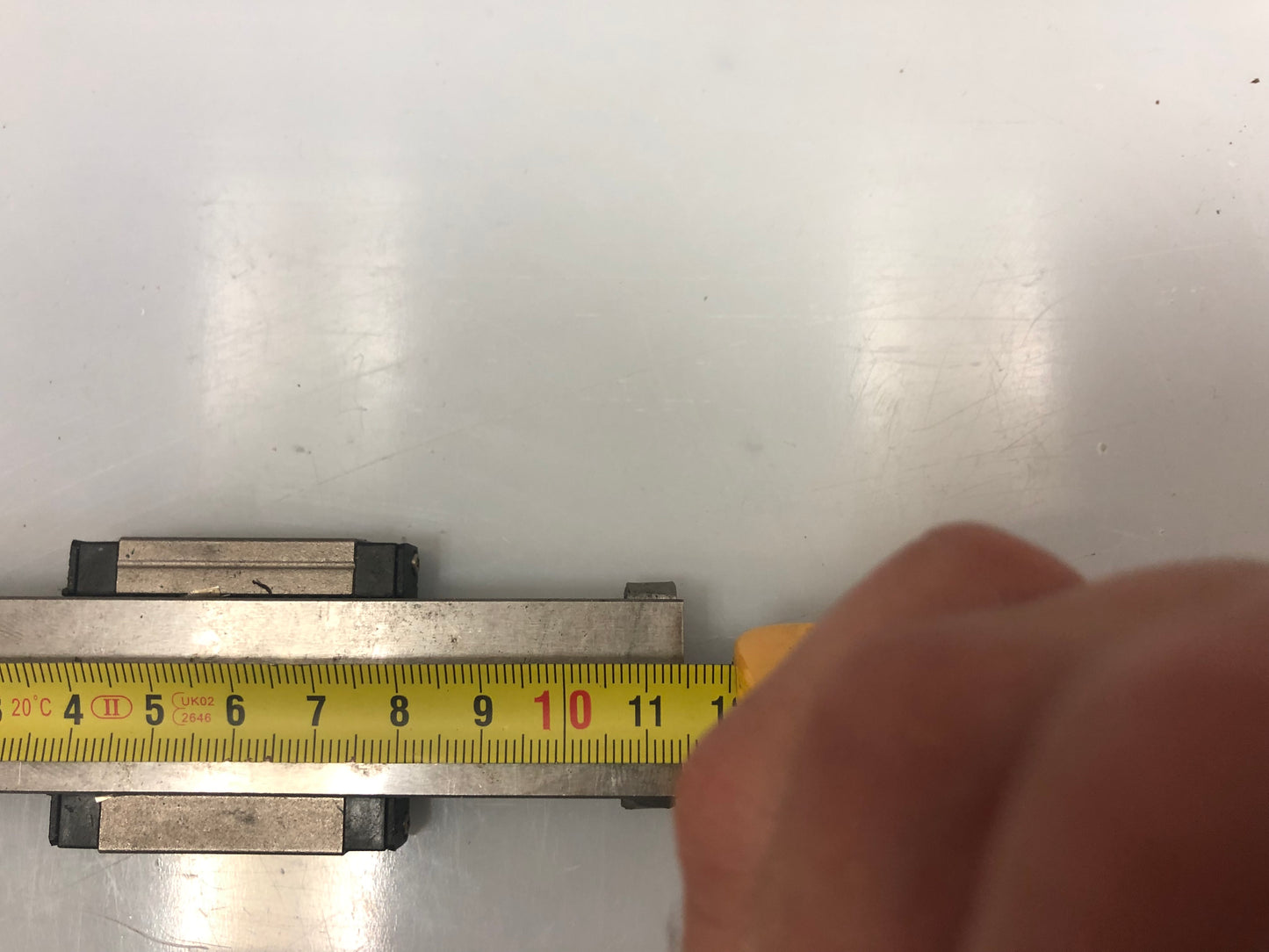 THK RSR12WVM Linear Guide Way with 115mm Rail