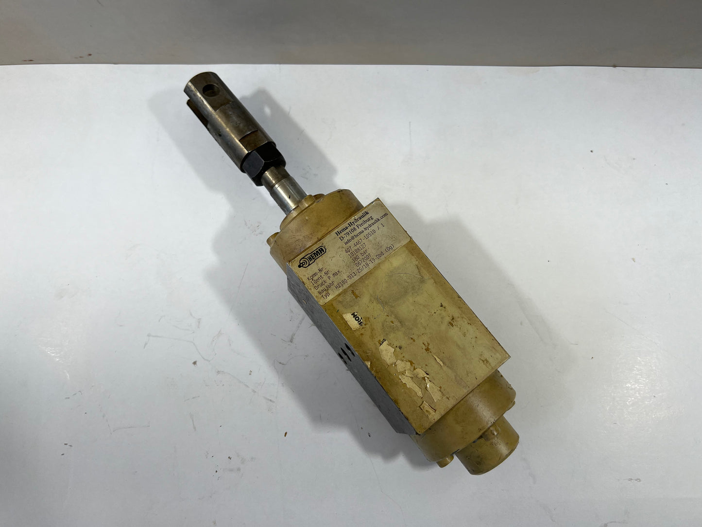 Hema-Hydraulik HZ180-013-25/18-19-DBG Hydraulic Cylinder – 180 Bar