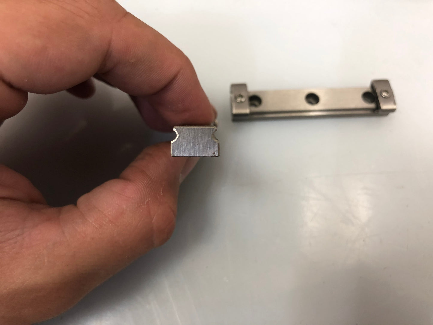 2x THK Small Linear Rails – Two 70mm Precision Rails