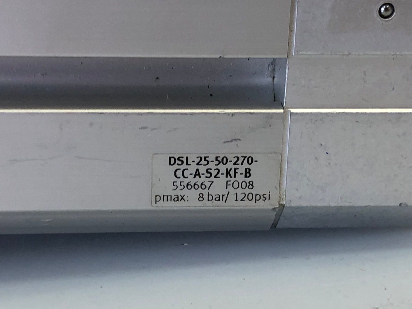 FESTO DSL‑25‑50‑270‑CC‑A‑S2‑KF‑B Swivel‑Linear Unit – 25 mm Bore, 50 mm Stroke