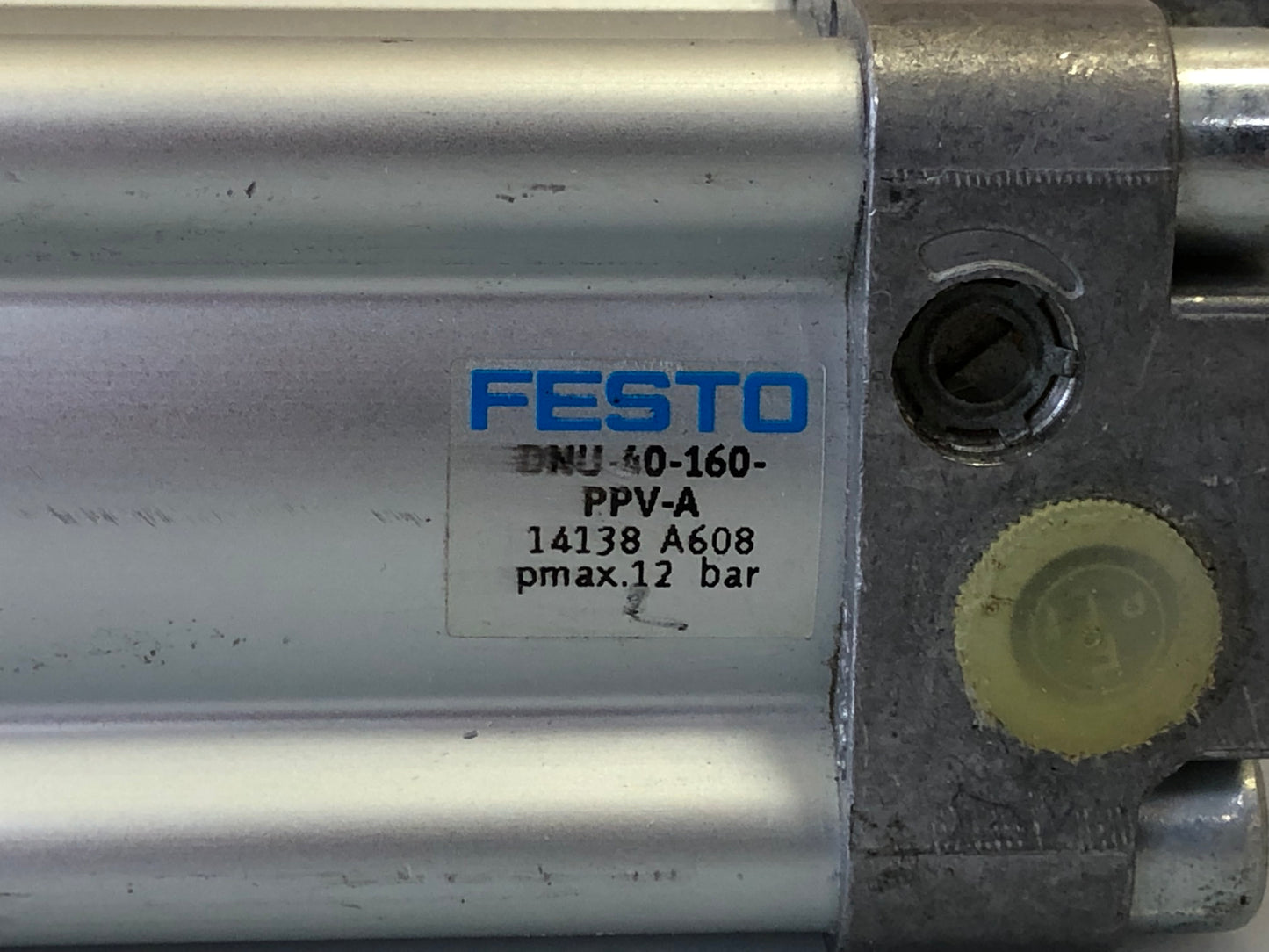 FESTO DNU‑40‑160‑PPV‑A ISO Cylinder – 40 mm Bore, 160 mm Stroke (P/N 14138)