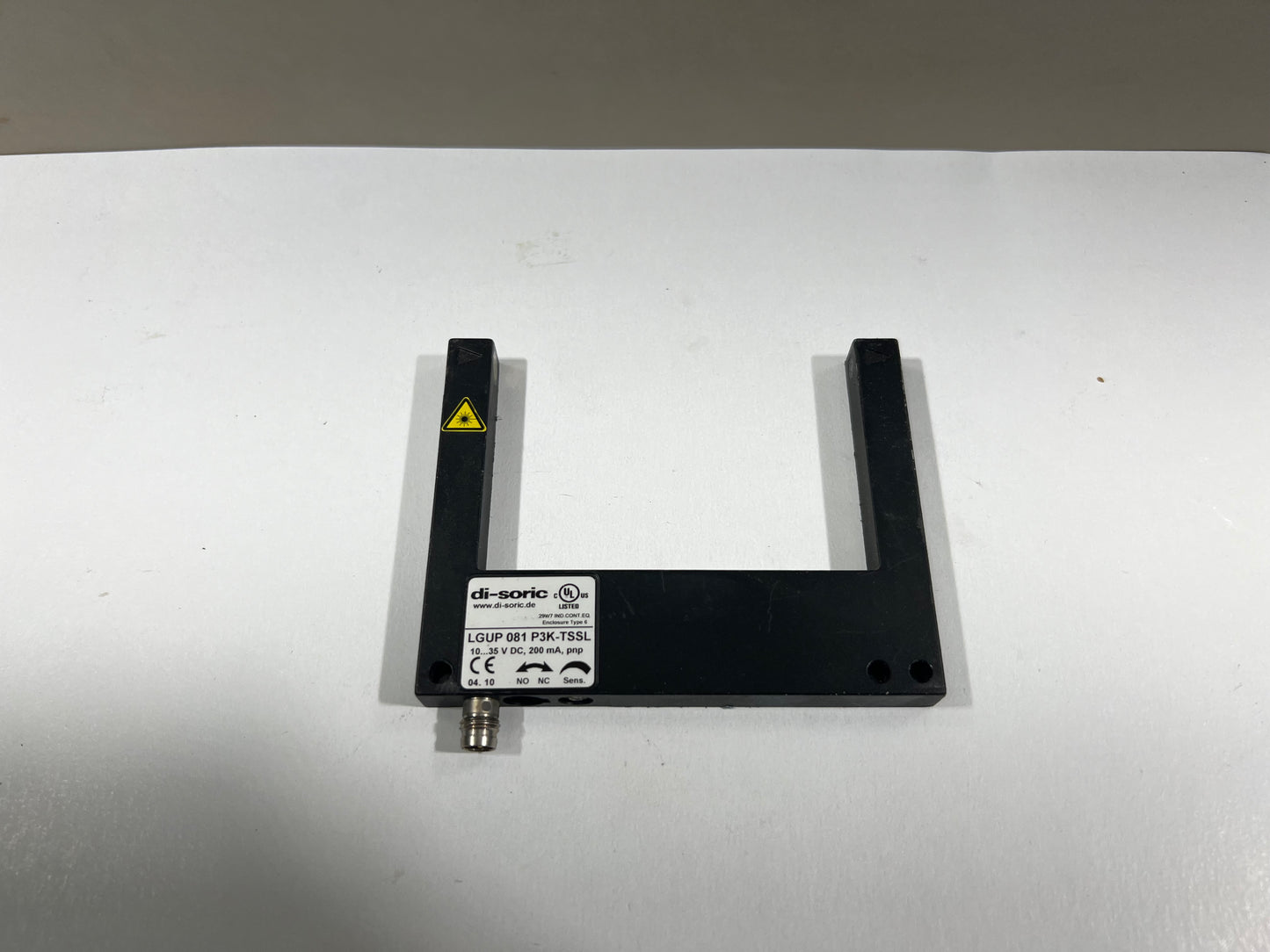 Di-Soric LGUP 081 P3K-TSSL Forked Light Barrier