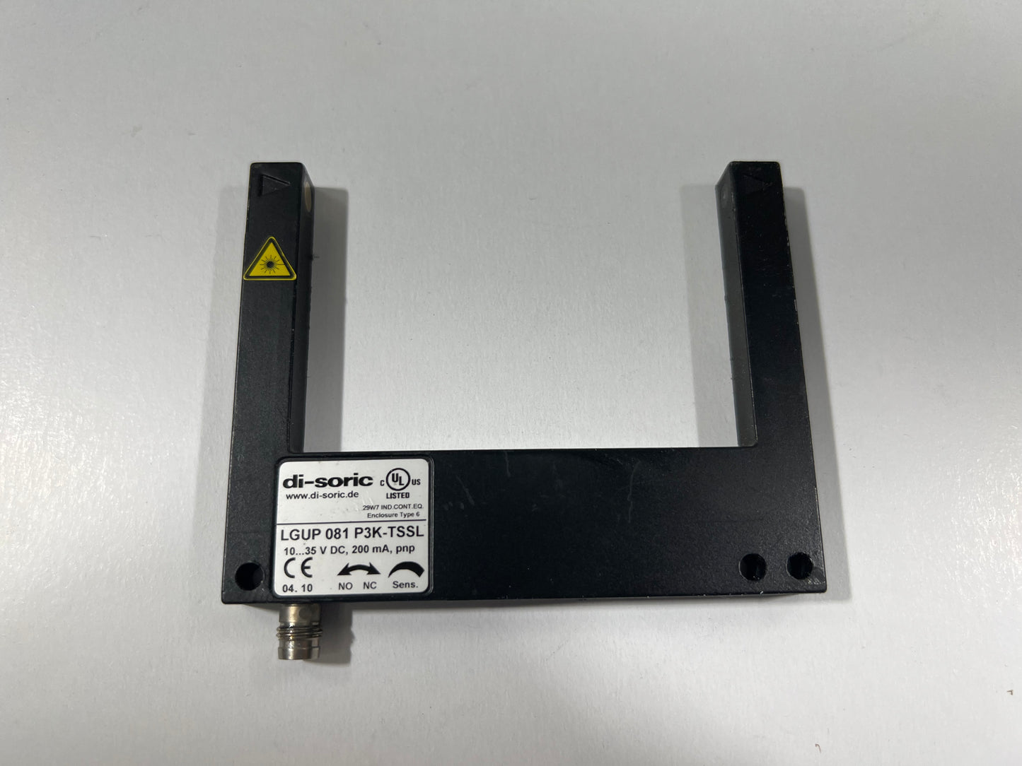 Di-Soric LGUP 081 P3K-TSSL Forked Light Barrier