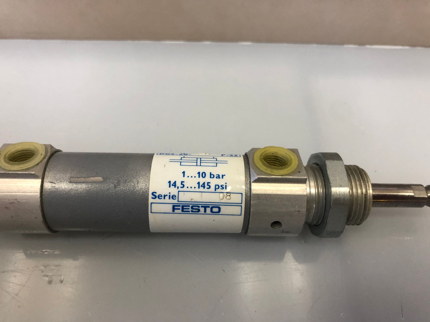 FESTO DGS-20-20-P-S2 Round Pneumatic Cylinder