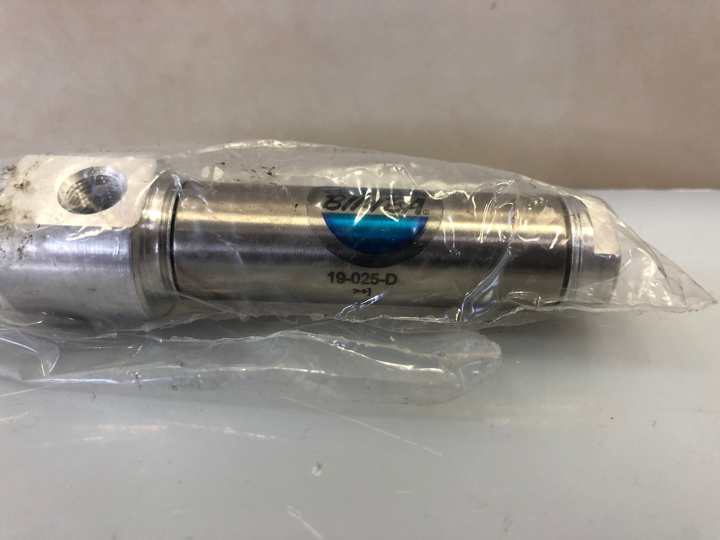 NEW Bimba 19-025-D Pneumatic Cylinder Double Acting