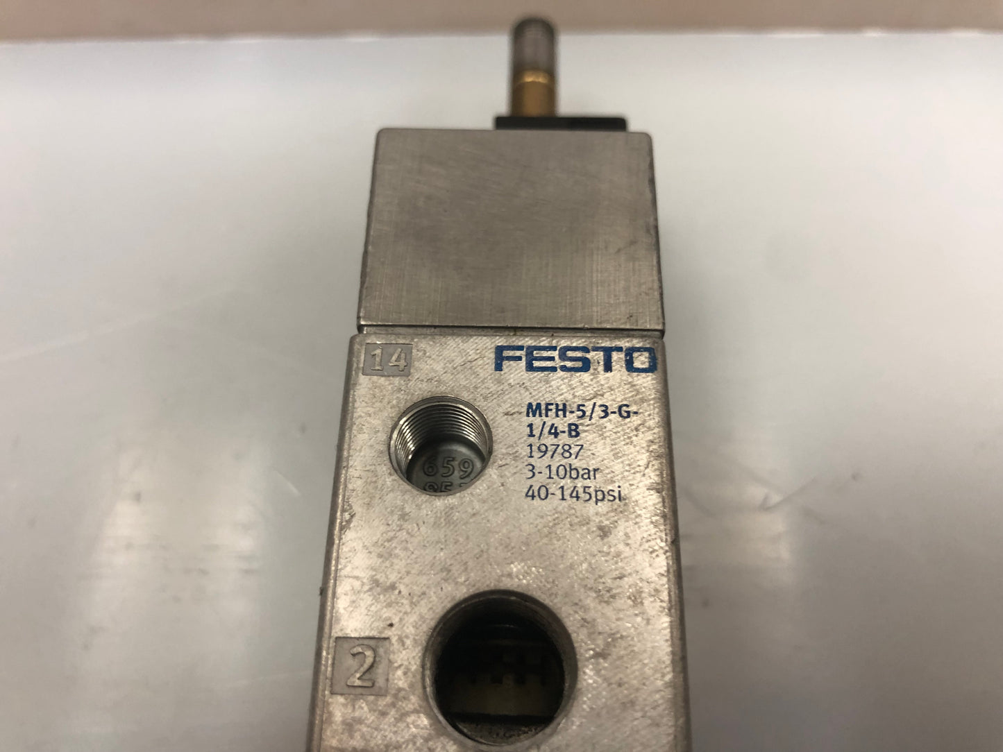 Festo MFH-5/3-G-1/4-B Solenoid Valve MFH Series 5/3 Way 1/4" Port