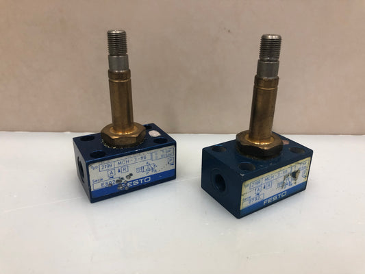 1x  Festo MCH-3-1/8 Pneumatic 3-Port Directional Valve E802 Typ 2199 – 1/8" Ports
