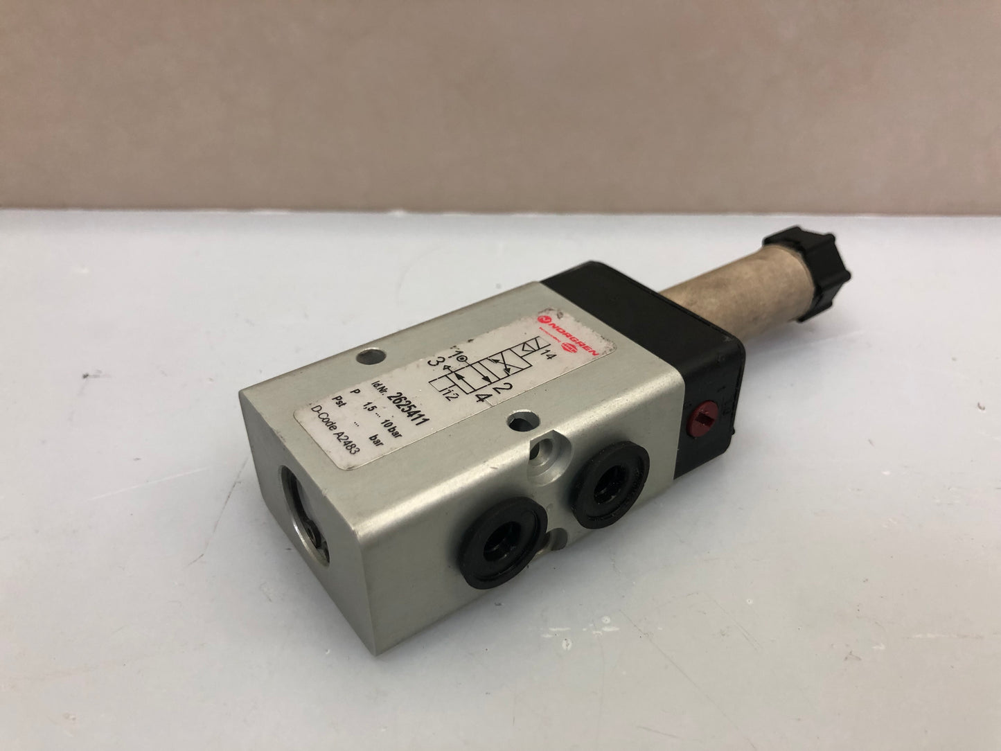 Norgren 2625411 Solenoid Valve 24V DC Pneumatic Control Valve