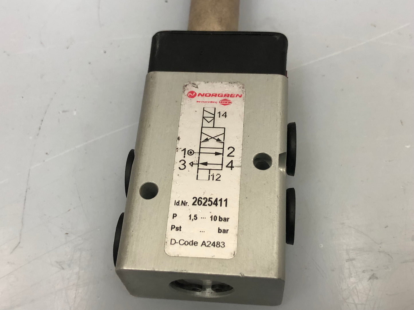 Norgren 2625411 Solenoid Valve 24V DC Pneumatic Control Valve