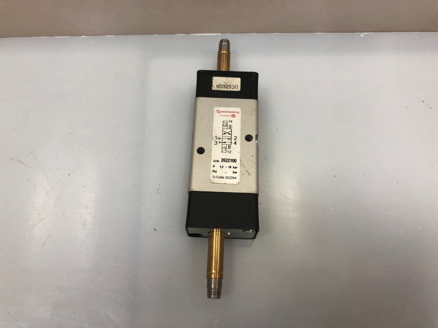 1x Norgren Herion 2622100 Solenoid Valve 24V DC 3/2-Way Pneumatic Valve