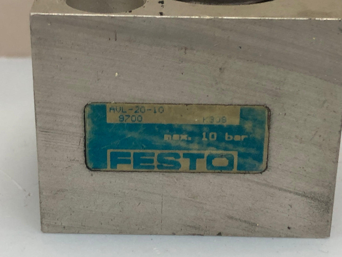 FESTO AVL-20-10 9700 Compact Pneumatic Cylinder