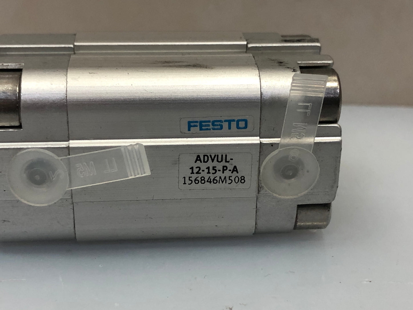 FESTO ADVUL-12-15-P-A 156846 Compact Pneumatic Cylinder 12mm Bore 15mm Stroke