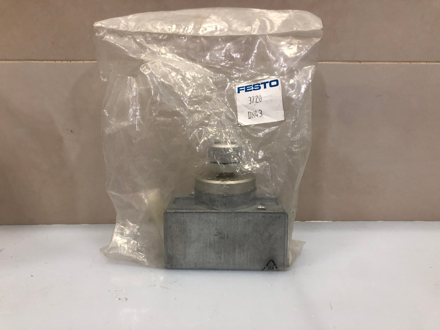 1x FESTO GR-1/2 3720 Wafer Butterfly Check Valve G 1/2" – Non-Return Valve