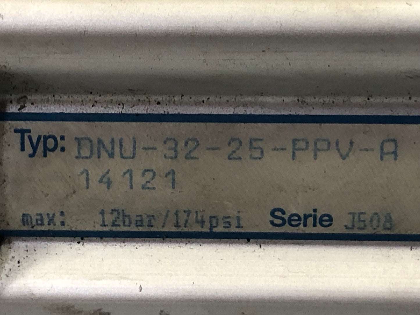 FESTO DNU-32-25-PPV-A 14121 Pneumatic Cylinder – 32mm Bore 25mm Stroke