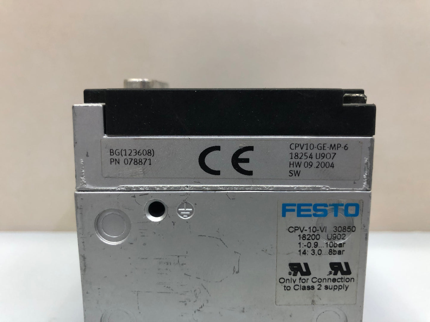 FESTO CPV-10-VI 18200 Valve Terminal – Pneumatic Manifold with Integrated Valves