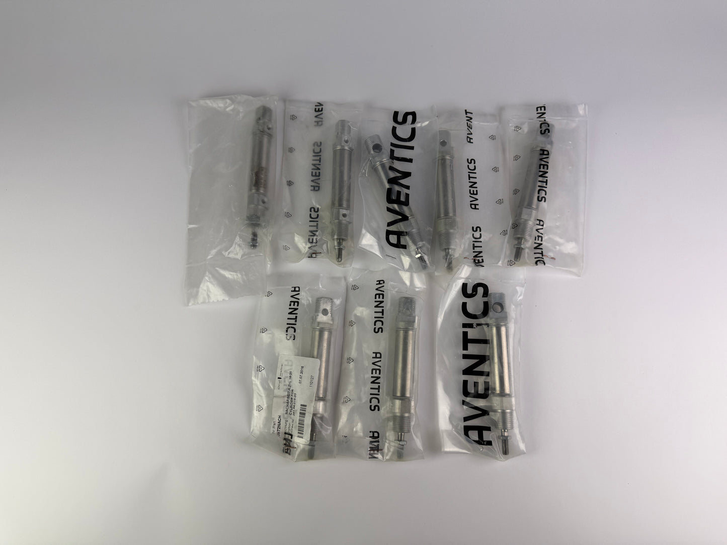 1x Aventics 0822032202 Pneumatic Cylinder – Double Acting – Max 10 Bar