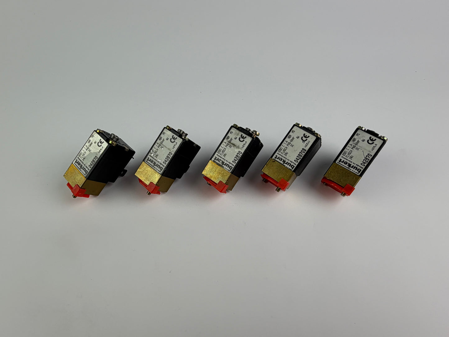 1x Burkert 0301 C 1,6 NBR MS Solenoid Valve – Part No. 042870