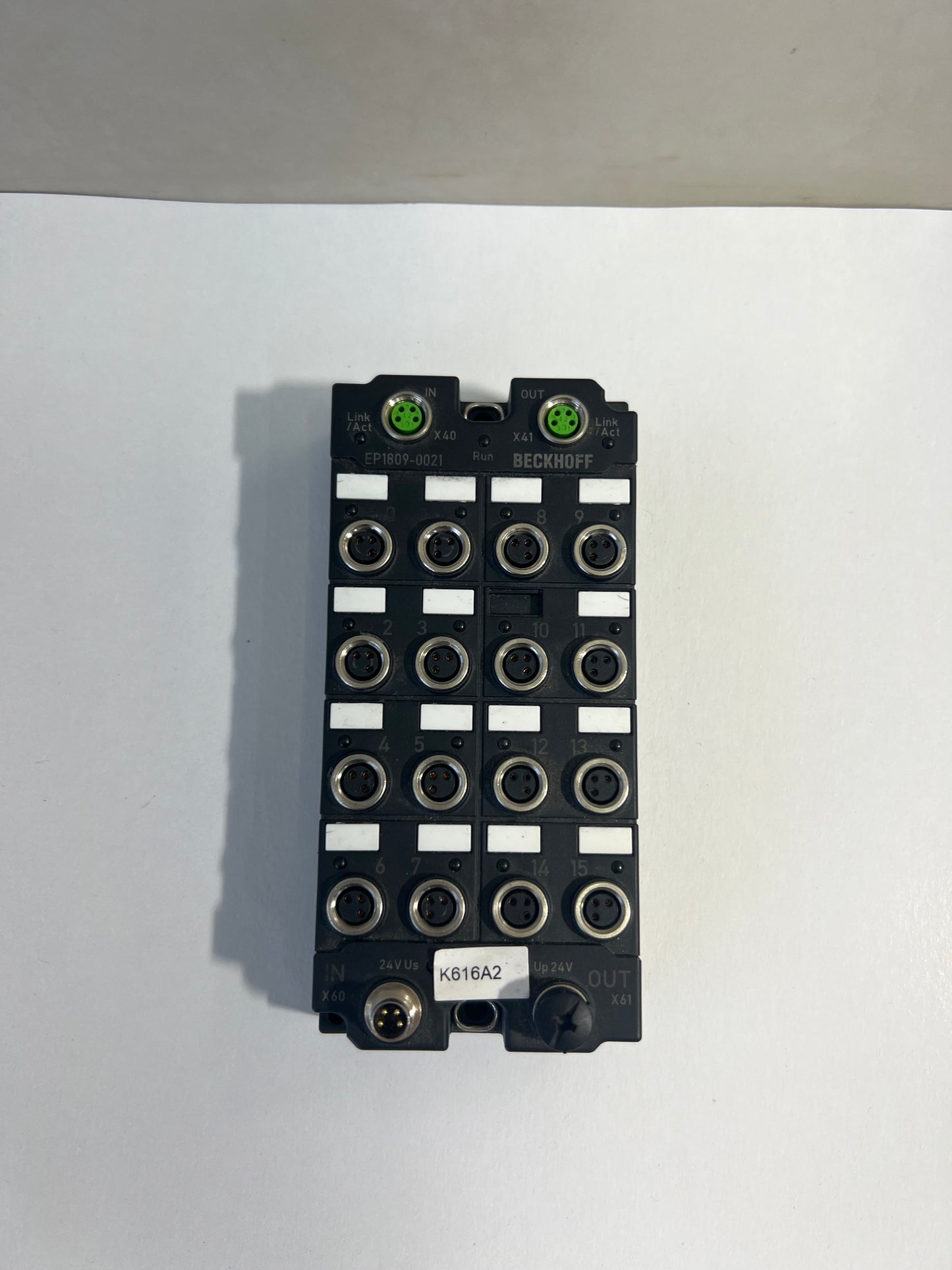 Beckhoff EtherCAT Box, 16-Channel Digital Input EP1809-0021