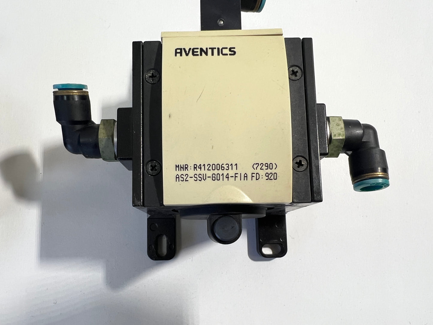 1x Aventics R412006311 Industrial Valve AS2-SSV-G014-FIA
