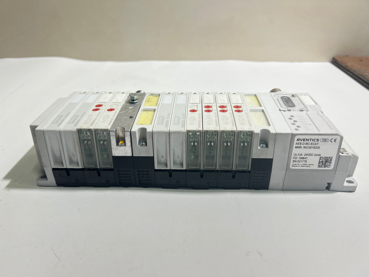 Aventics R412018225 EtherCAT AES-D-BC-ECAT Air Valve Island Module