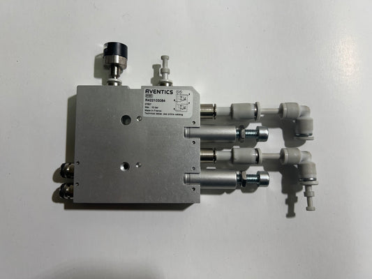 1x Aventics R422103084 Pressure Regulator Series AV with Pisco Connection