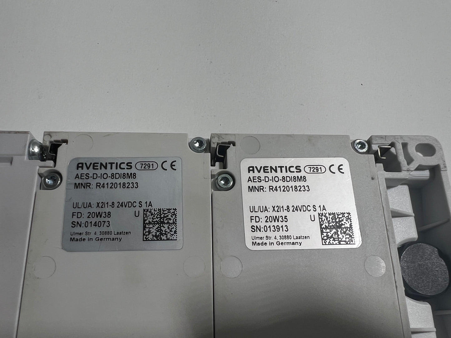 AVENTICS EtherCAT R412018225 AES-D-BC-ECAT Air Valve Island Module