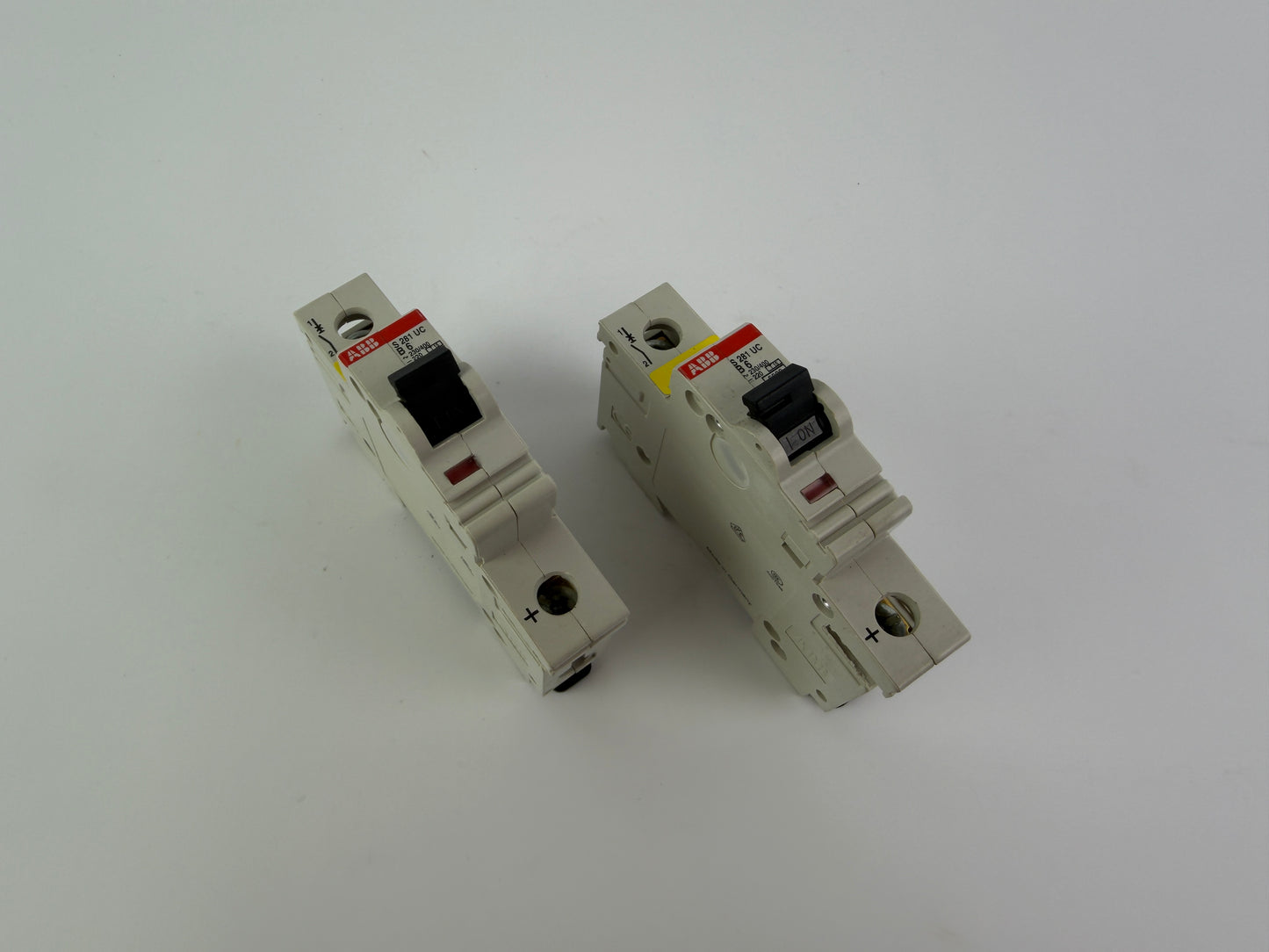1x ABB S 281 UC B6 Miniature Circuit Breaker MCB 1P 6A 230/400V