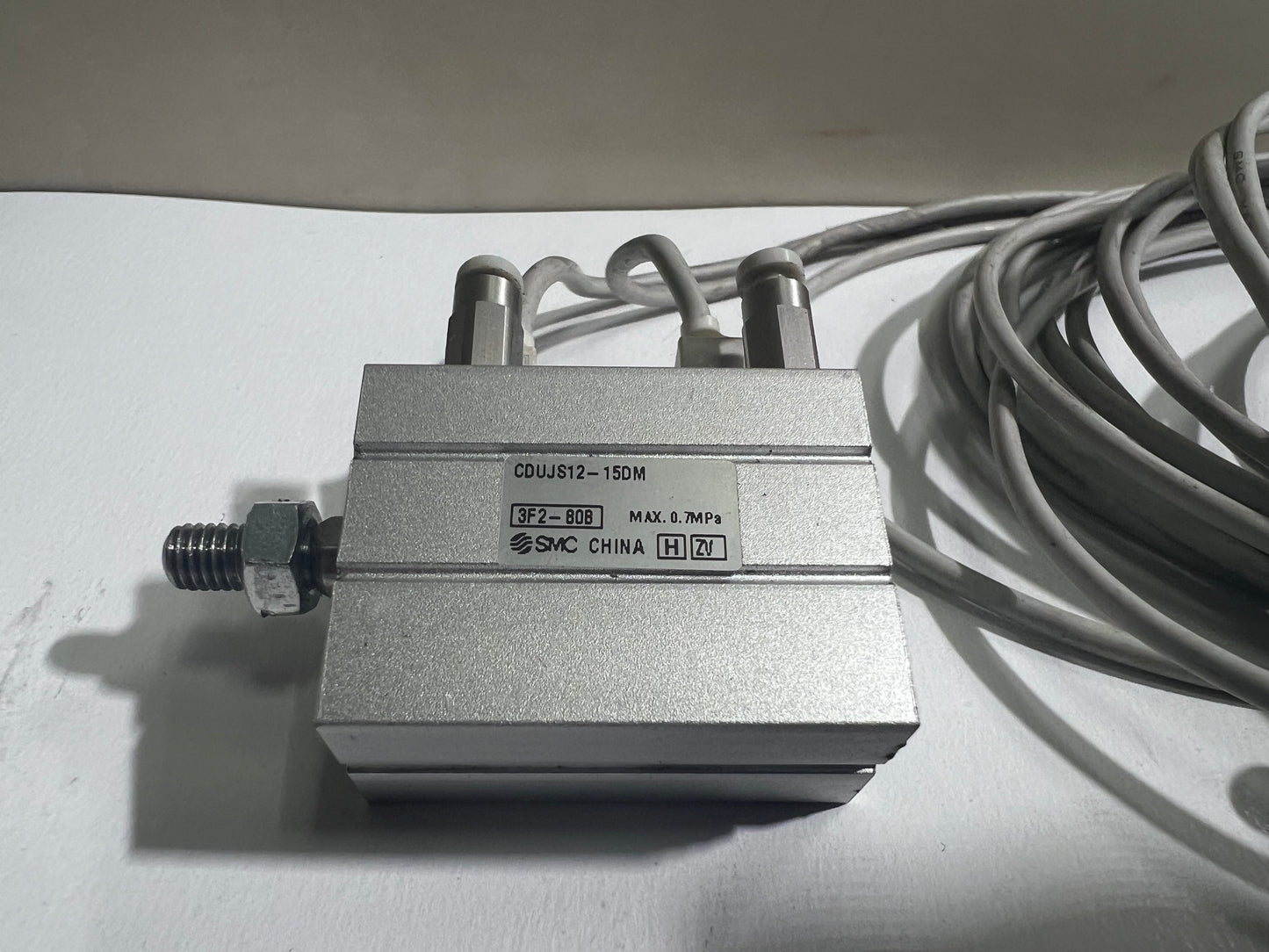 SMC CDUJS12-15DM Cylinder 3F2-808 with Sensor & 2.8m Cable