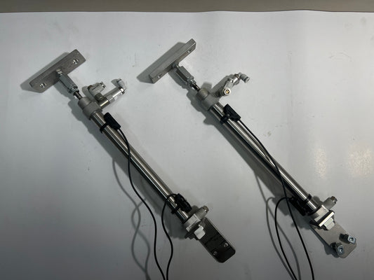 1x Aventics Pneumatic Cylinder 0822333508 10Bar with Sensor & 2m Cable