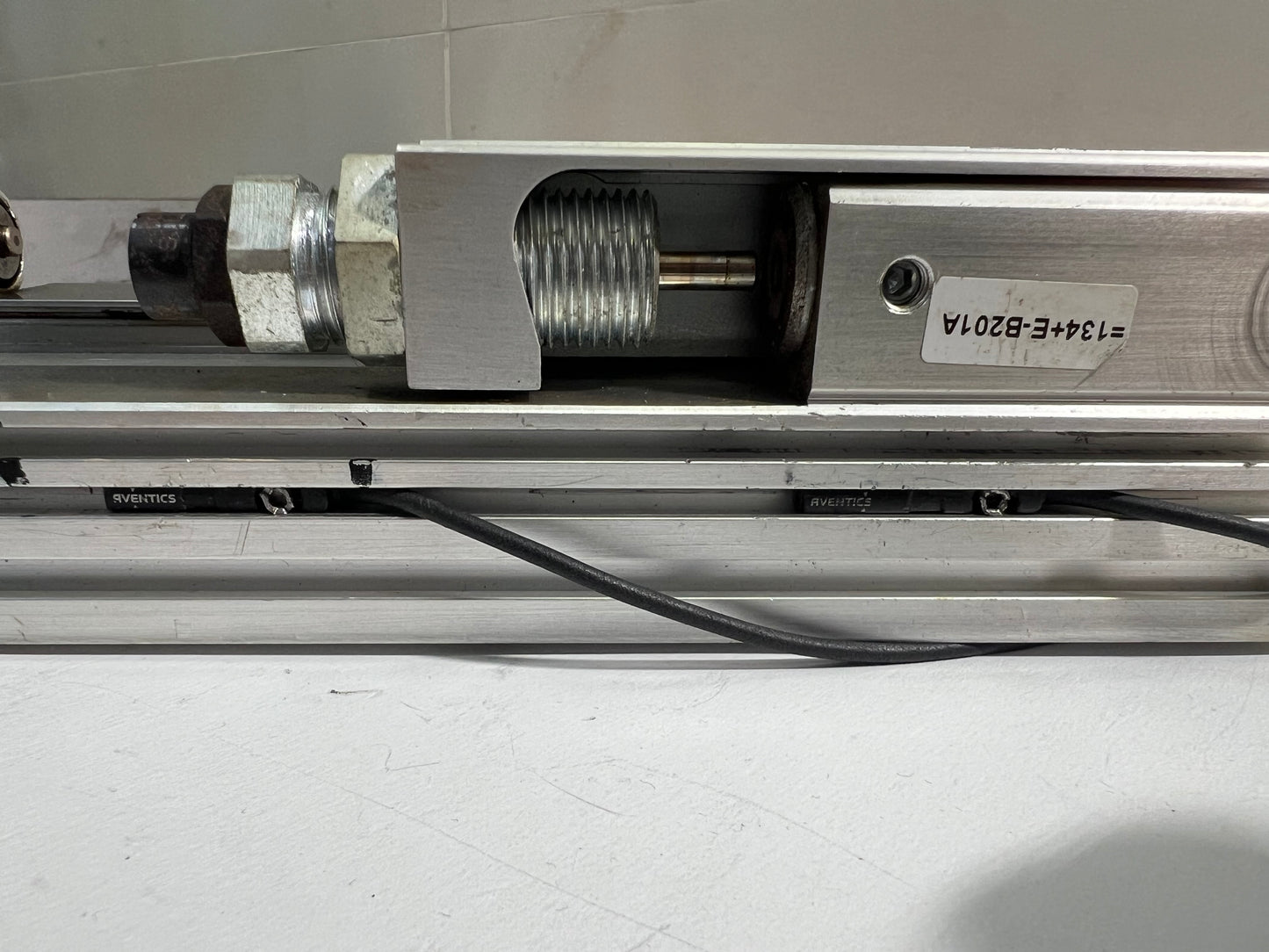 Aventics R480640189 Slide Cylinder 10Bar with Sensor & 1.1m Cable