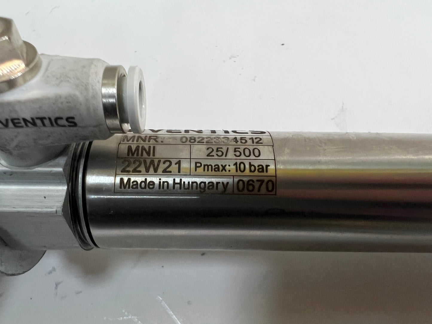 Aventics 0822334512 Pneumatic Cylinder 10Bar