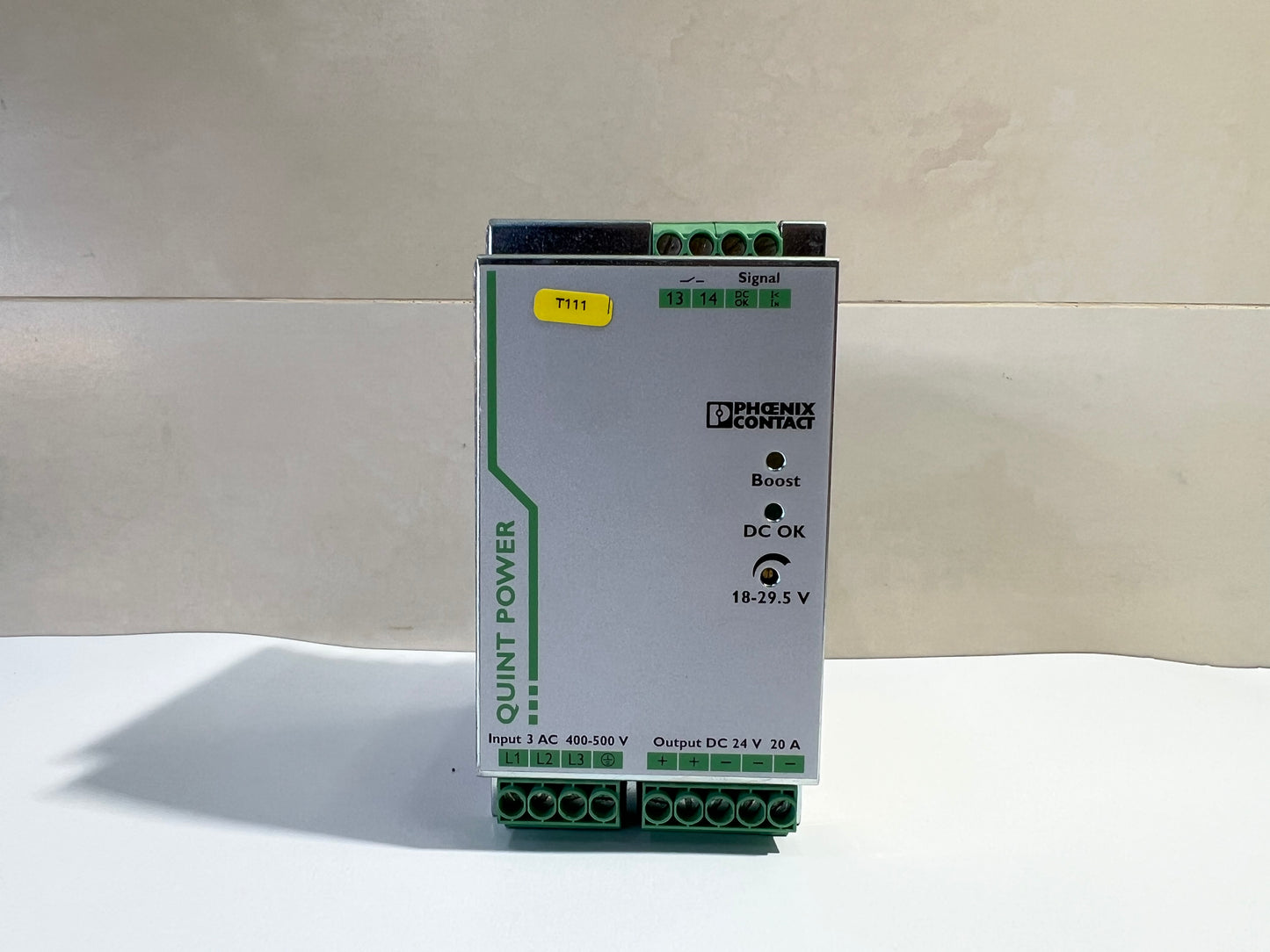 Phoenix Contact QUINT-PS/3AC/24DC/20 Power Supply Unit 2866792