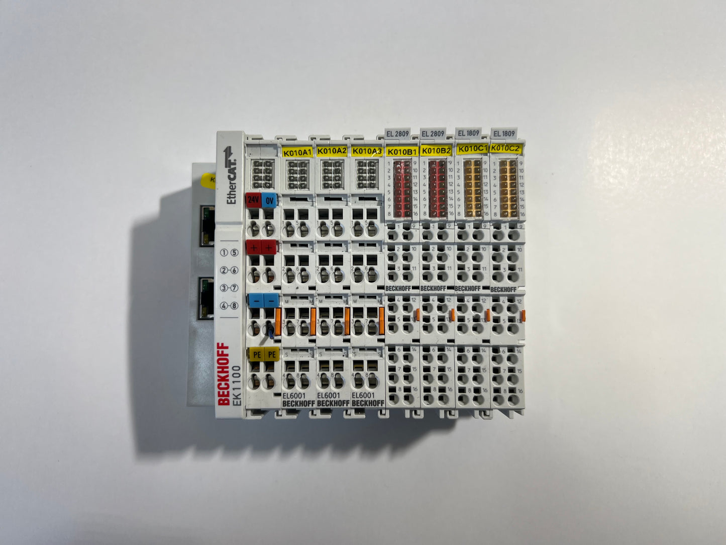 BECKHOFF EK1100 3x EL6001 2x 1809 2x 2809 EtherCAT Coupler Interface Module