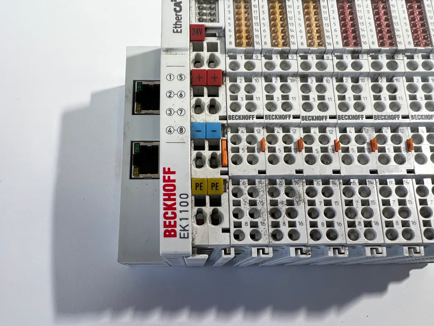 BECKHOFF EK1100 2x EL6001 3x 1809 3x 2809 EtherCAT Coupler Interface Module