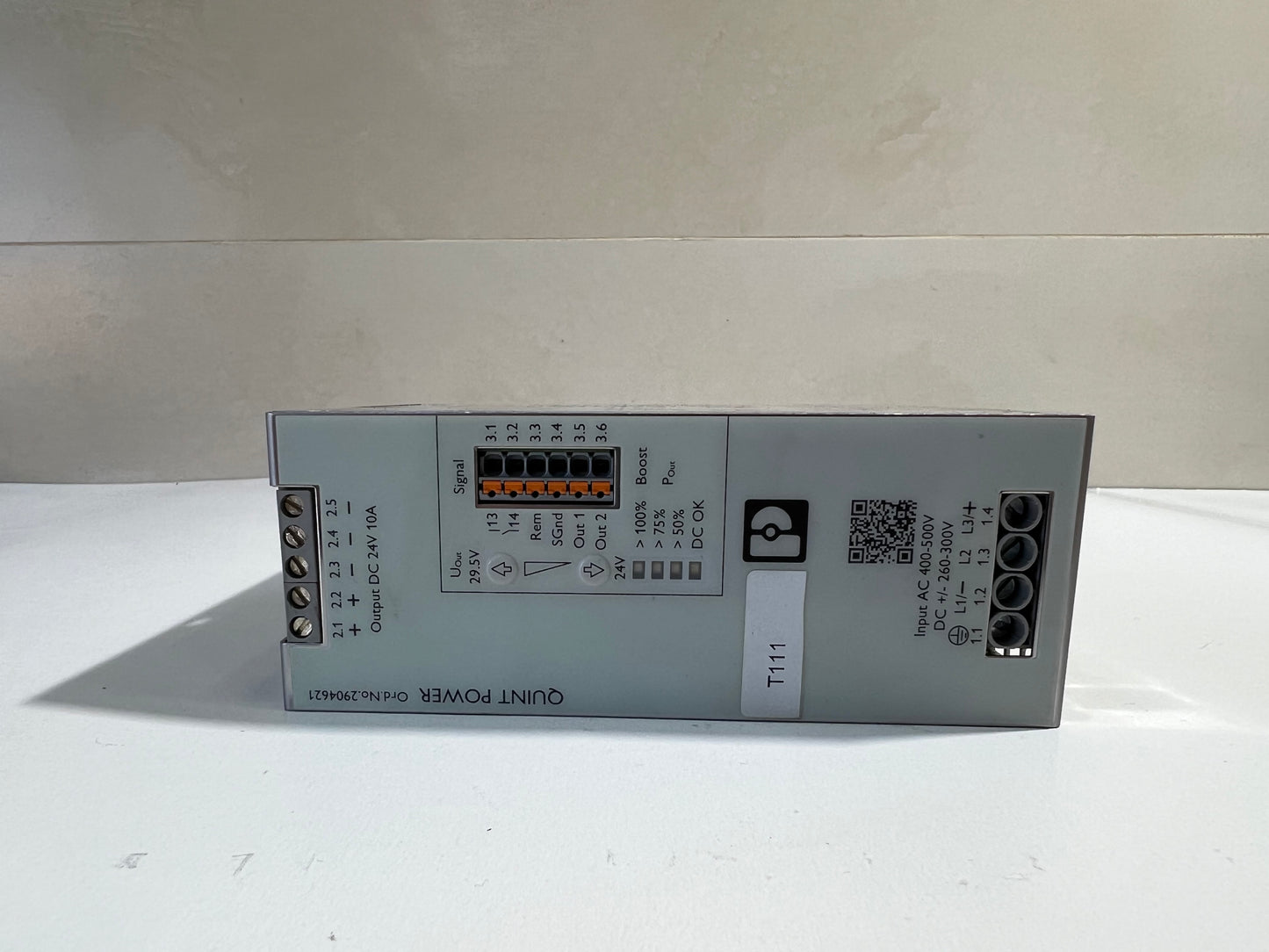 Phoenix Contact power supply QUINT4-PS/3AC/24DC/10 2904621